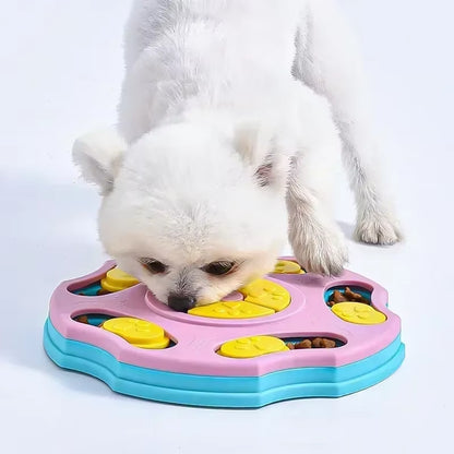 Dog Puzzle Toys Slow Feeder Interactive Increase Puppy IQ Food Dispenser Slowly Eating Nonslip Bowl Pet Cat Dogs Training Game