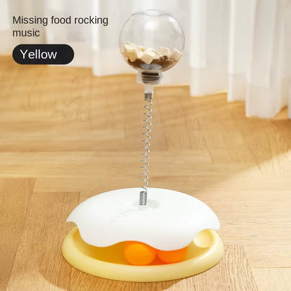 Cat Puzzle Food Leaking Ball Toy Cat Dog Interactive Treat Leaking Toy Catnip Slow Cat Dog Feeder Fun Pet Products Accessories