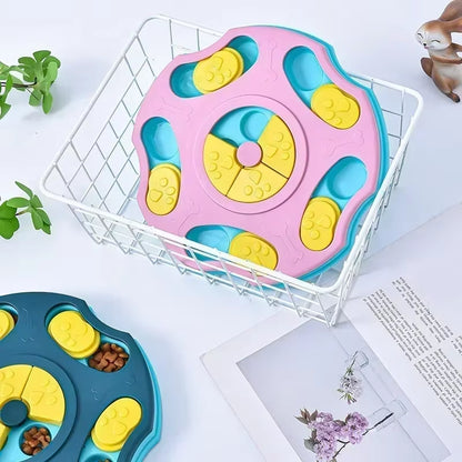 Dog Puzzle Toys Slow Feeder Interactive Increase Puppy IQ Food Dispenser Slowly Eating Nonslip Bowl Pet Cat Dogs Training Game