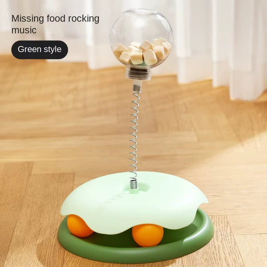 Cat Puzzle Food Leaking Ball Toy Cat Dog Interactive Treat Leaking Toy Catnip Slow Cat Dog Feeder Fun Pet Products Accessories