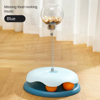 Cat Puzzle Food Leaking Ball Toy Cat Dog Interactive Treat Leaking Toy Catnip Slow Cat Dog Feeder Fun Pet Products Accessories